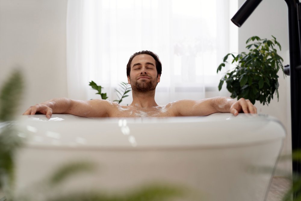Thanh lọc cơ thể tại nhà với bồn sục